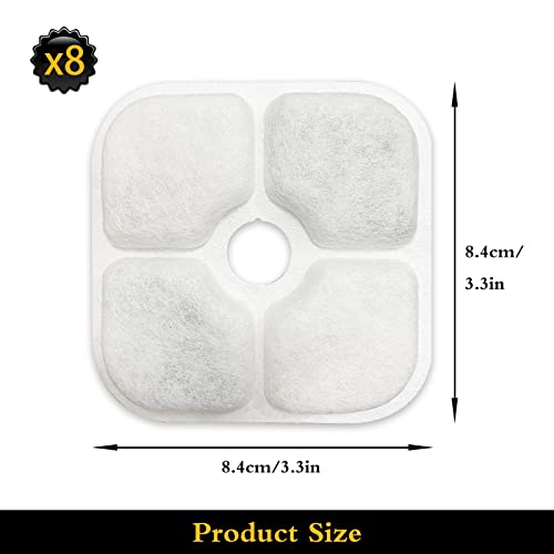 Filtres de rechange en résine activée pour fontaine à eau - 3 couches - système dfiltration - pour fontaine à eau et cha