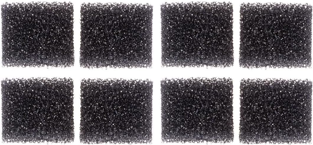 CyclingColors 8X Filtre Fontaine Eau Chat Animal Mousse éponge Moteur Filtration Distributeur Abreuvoir Éléphant, 38.5x2